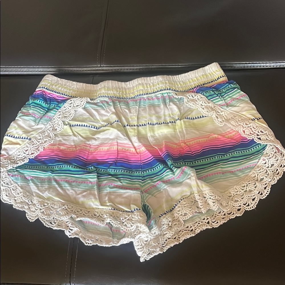 Route 66 Multicolor Patterned Shorts